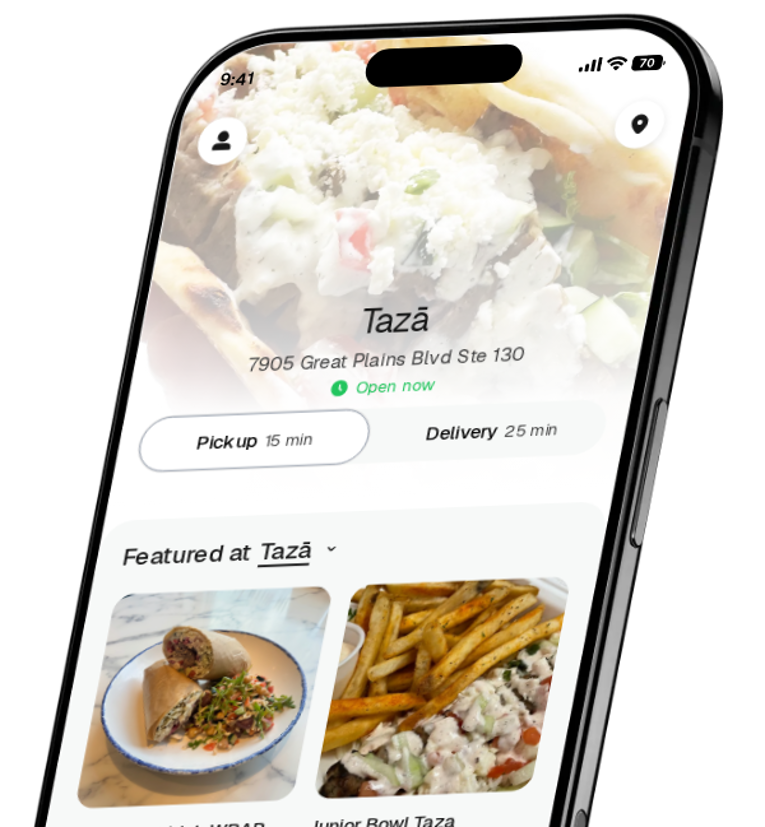 Tazā app preview